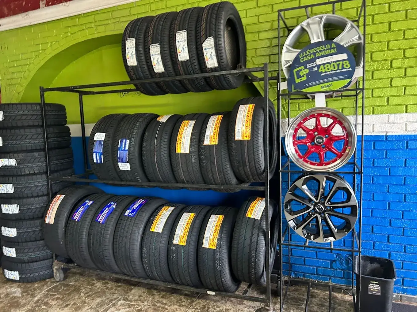 Service bay at Auto Tire Rivera